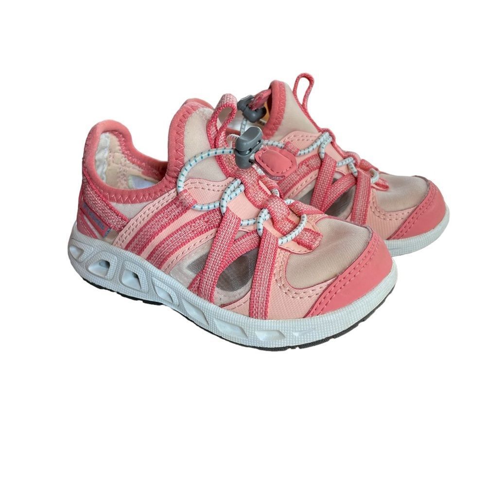 Columbia Kids Pink and Gray Sandals